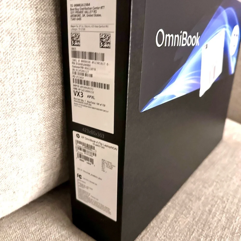 HP OmniBook Black Laptop